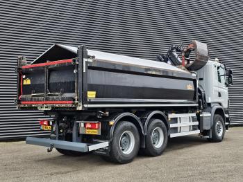 G450 6x6 / HMF Z CRANE / 2 SIDE TIPPER
